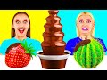 تحدي فوندو الشوكولاتة | معركة الغذاء