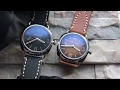 Переделки из карманных часов Молния. Panerai Radiomir Style