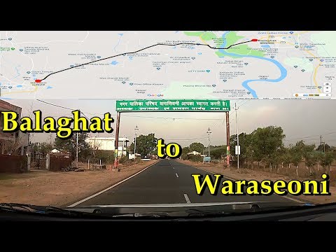 Balaghat to Waraseoni Uncut Time Lapse Road Journey | बालाघाट से वारासिवनी सिर्फ 32 सेकंड में