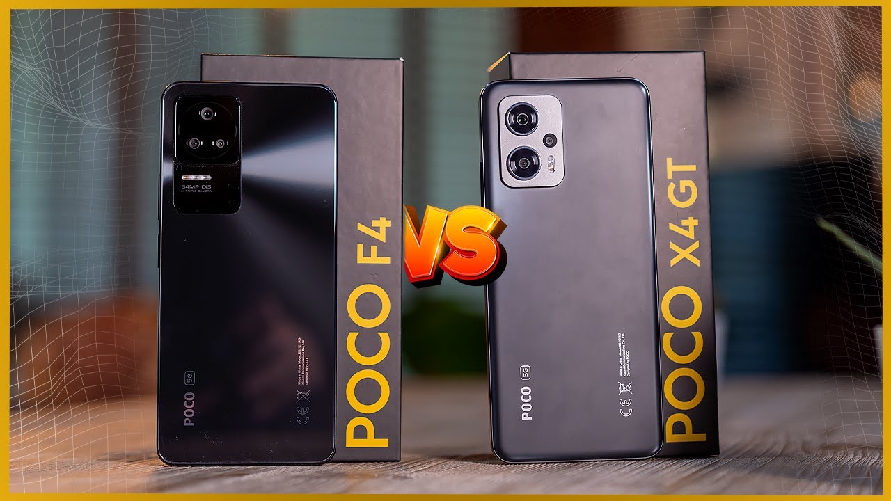 Dos MONSTRUOS calidad/precio: POCO F4 vs POCO X4 GT 