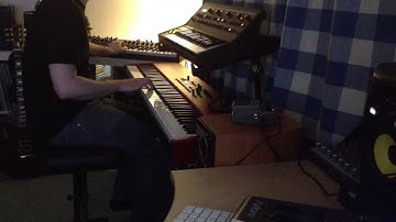 Nord Moog Prophet Monotron Trumpet Cinematic Strings Jam