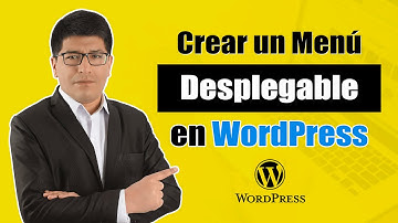 Cómo CREAR un Menú Desplegables en WordPress Paso a Paso