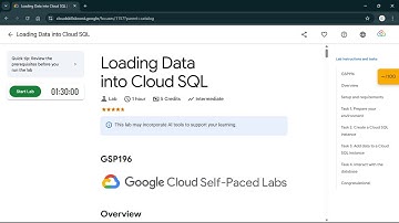 Data Analytics SME Academy - Loading Data into Google Cloud SQL | #qwiklabs | #GSP196 #CLI