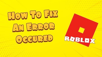 How To Fix Roblox Error "An Error Occurred While Starting Roblox Studio" Error Windows 10/8/7