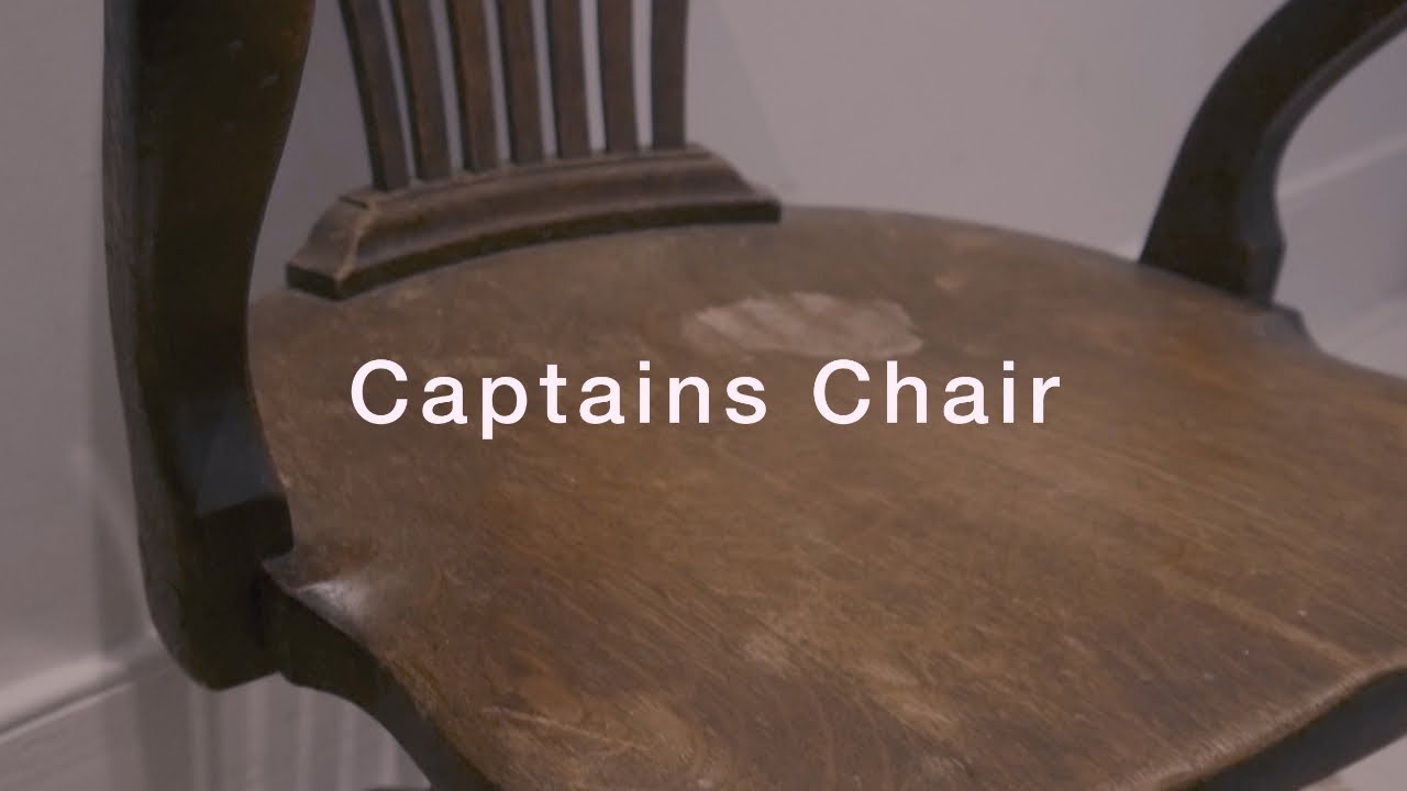 Antique Captains Chair | Furniture Restoration | ASMR