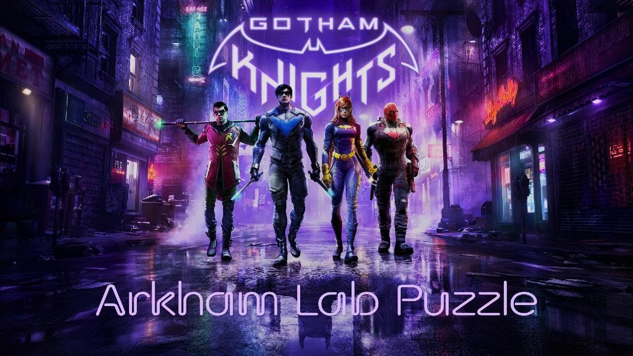 Arkham Lab Gotham Knights - 7.2 - Arkham Lab Puzzle - YouTube