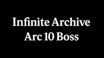 ESO - Infinite Archive - Arc 10 Final boss (Templar one bar)