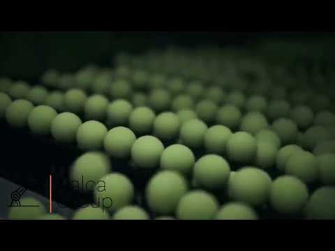 გოლფის ბურთების წარმოების პროცესი • Golf Ball Production Process