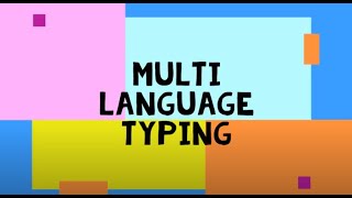 Multi Language Typing screenshot 4