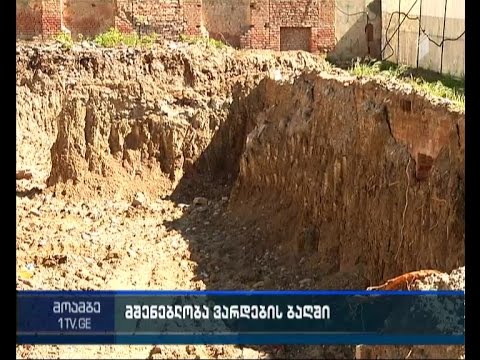 სადავო მშენებლობა ვარდების ბაღში - სასტუმროს აშენებას „პარტიზანი მებაღეები“ აპროტესტებენ