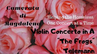 Violin Concerto in A major (The Frogs), TWV 51:A4   Georg Philipp Telemann (1681-1767)