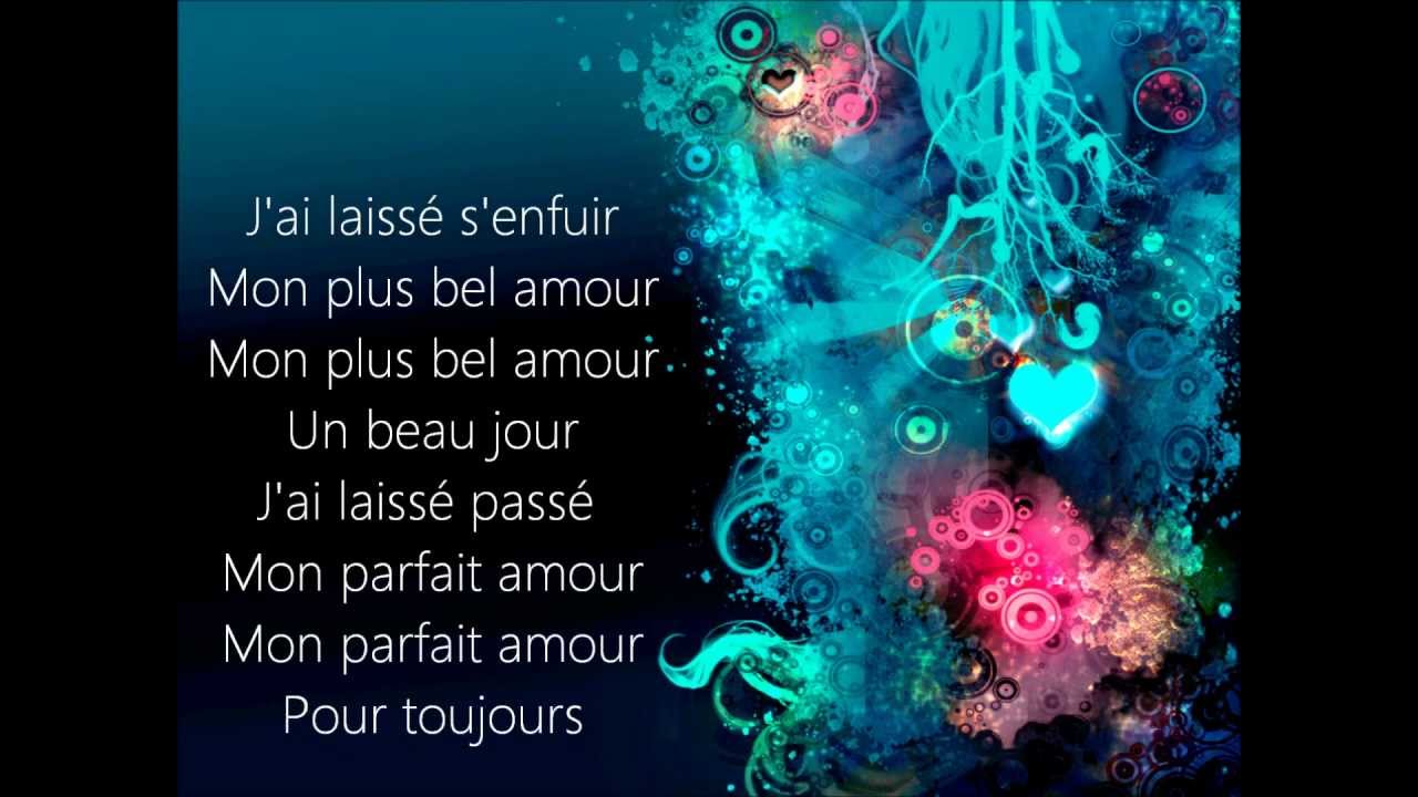 Mon Meilleur Amour - Anggun - paroles (lyrics)