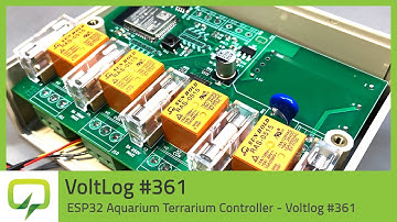 ESP32 Aquarium Terrarium Controller - Voltlog #361