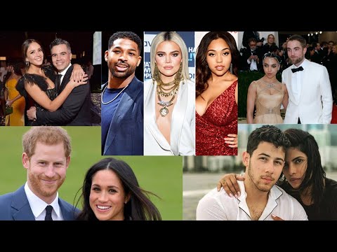 Top 10 Famous Interracial Celebrity couples ft- Kim kardashian, Megan