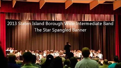 Borough-Wide Concerts 2013 - 01 - The Star Spangle...