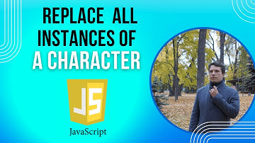 Javascript - Array - How to replace all instances of a character in a string