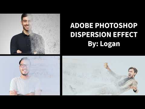 Easy Dispersion Effect for Adobe Photoshop