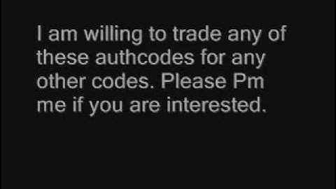 Rsbot/Rstrainers Auth Code Trading (Including Farmer Auth Codes)