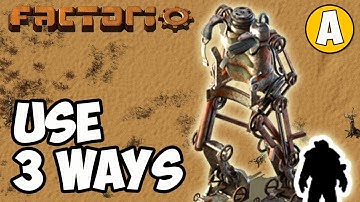 Factorio how to USE EXOSKELETON (3 WAYS) (2025)