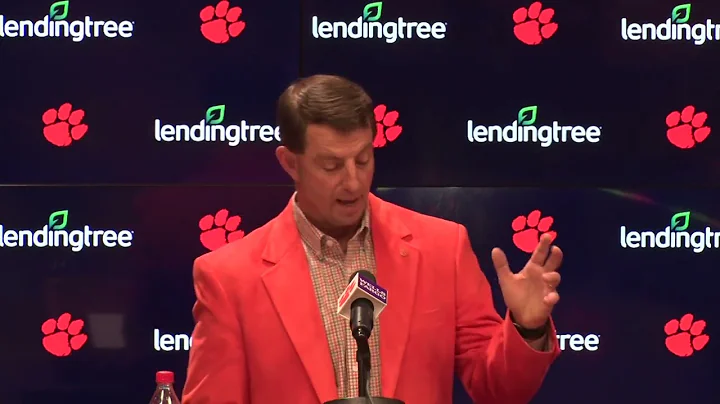 Swinney 2023 Early Signing Day Press Conference - ...