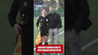 HAYALİN PEŞİNDEN KOŞTU, AYNI SAHADA BULUŞTULAR