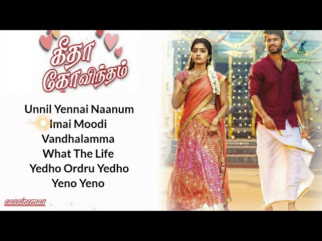 Geetha Govindam Full Songs In Tamil | JukeBox | Telugu Super Hit song | Love Songs | eascinemas class=