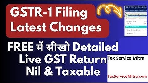 GST Return Filing 2025: How to File GSTR-1 Return