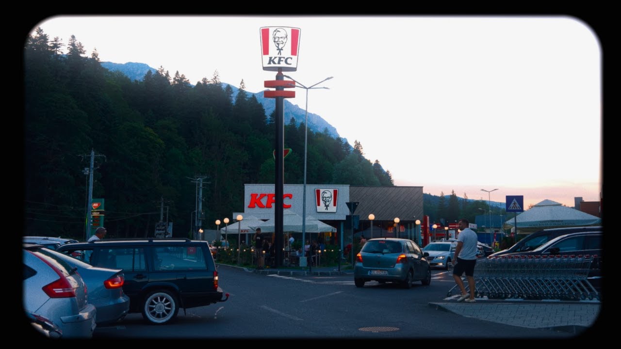 Evening Run to KFC | 4K