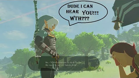 Is Beedle in Breath of the Wild?
