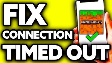 How To Fix Connection Timed Out in Minecraft [ONLY Way!]