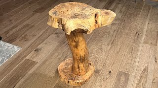 Handmade wood table
