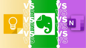 Evernote vs Keep vs One Note | ¿Cuál es la mejor aplicación de notas?