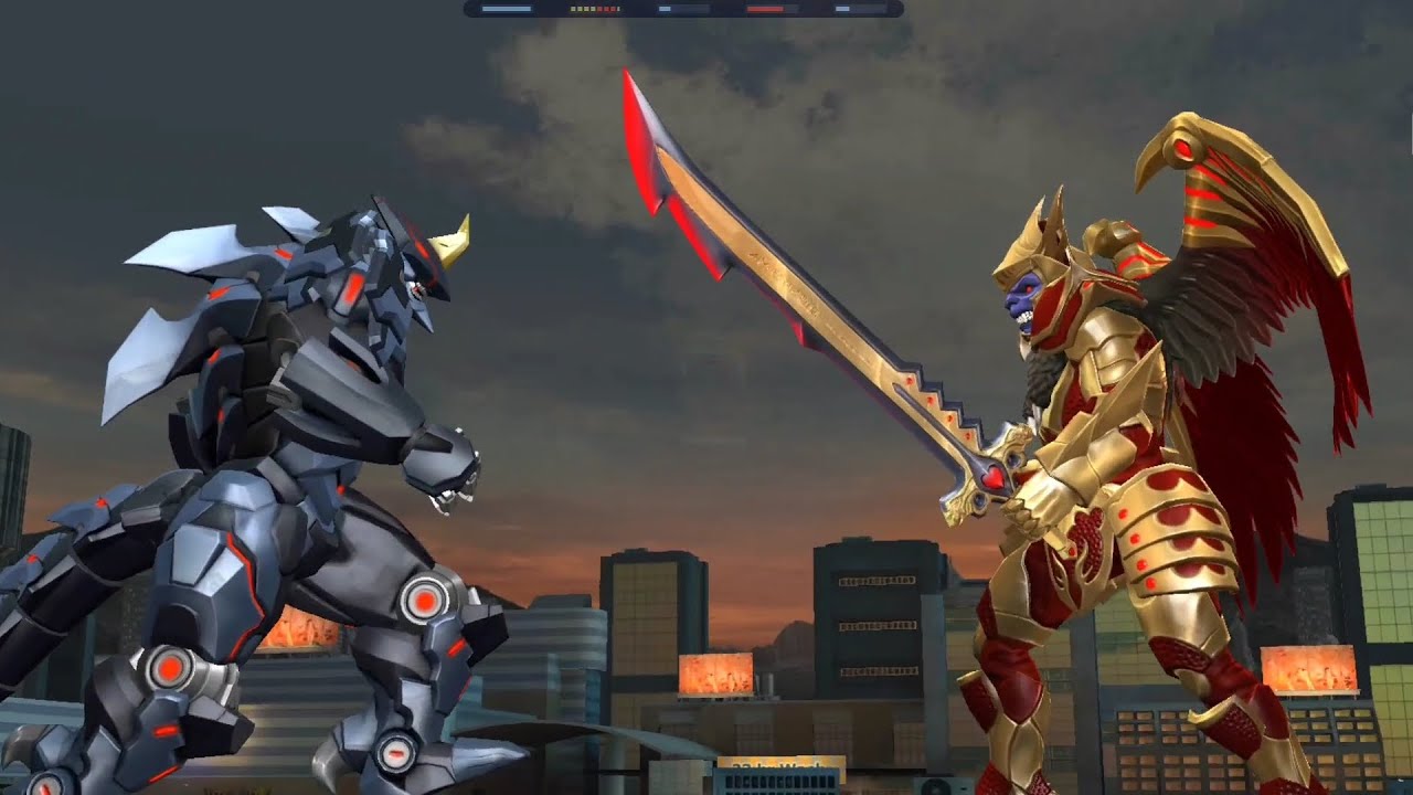 Power Rangers Legacy Wars (MMPR Mega Goldar vs Black Dragon #prlw # ...