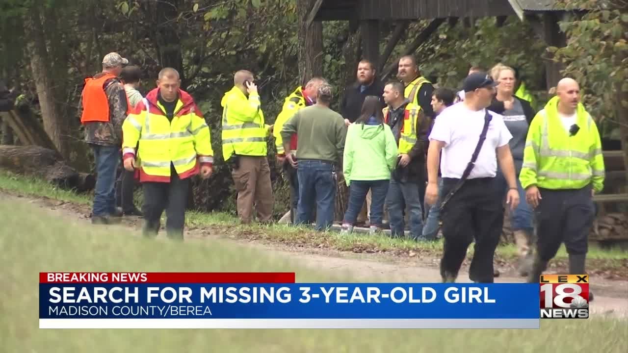 Massive Search Underway In Berea For Missing 3-Year-Old