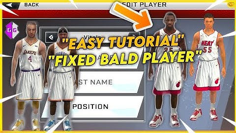 "FIXED BALDS PLAYER EASY TUTORIAL" || NBA 2K20 GG ||