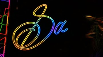Saba name signature|| learn cursive signature|| Learn cursive writing