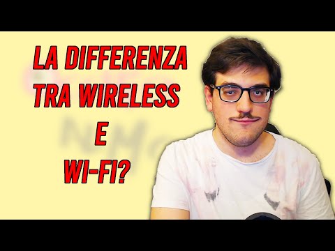 Video: Qual è la differenza tra wifi e wireless?