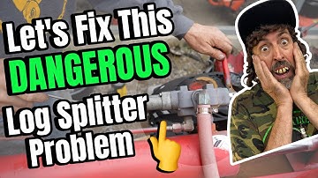 This DANGEROUS Log Splitter Problem Could Harm You