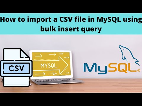 14 How to import csv file in mysql using bulk insert query