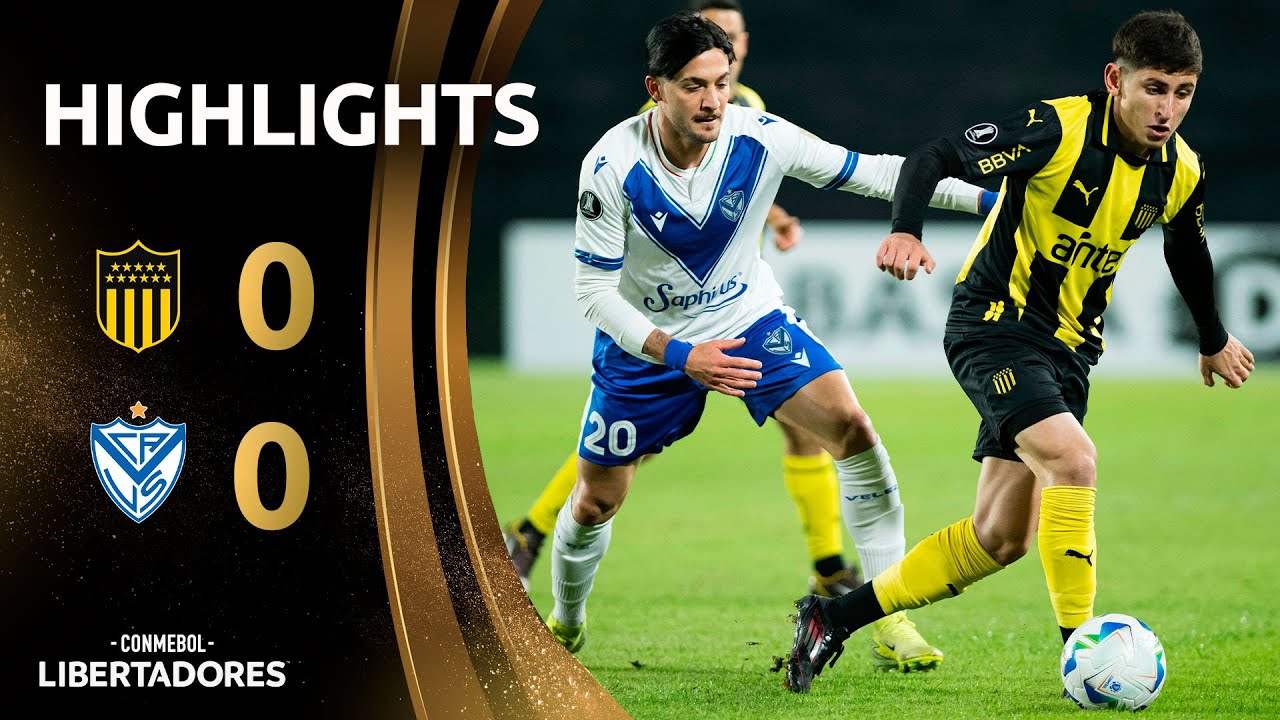 PEÑAROL X VÉLEZ SARSFIELD | MELHORES MOMENTOS | CONMEBOL LIBERTADORES ...