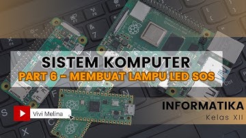 Sistem Komputer Membuat Kode S.O.S pada Lampu LED dengan Arduino - Simulator Wokwi