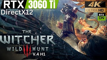 [4K] The Witcher 3 Next Gen DirectX12 | RTX 3060 Ti + Ryzen 5 3600