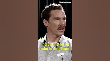 Zach had trouble saying his name | Benedict Cumberbatch at Between Two Ferns | @FunnyOrDie | #shorts