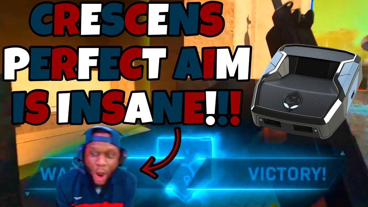 COD WARZONE: CRESCENS POLAR AIM IS INSANE FOR EASY WINS!!!! (CRONUS ZEN ...