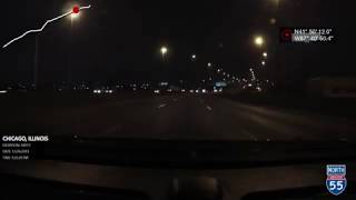 Stevenson Expressway Inbound Night (I-55 NB), I-355 to Lake Shore Drive | VirtualRoad
