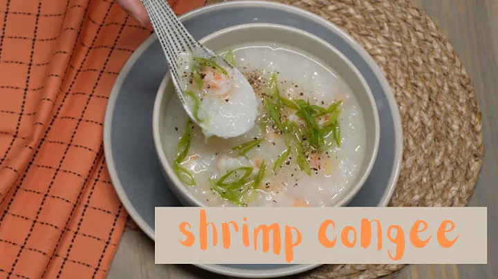 Shrimp Congee with Leftover Rice | CHÁO TÔM