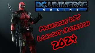 Dcuo Munitions Dps Loadout/ Rotation