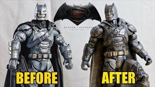 DC Multiverse: Armored Batman Makeover- Quick Custom Collectable! - YouTube