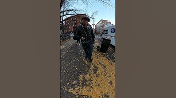 Strolling with Mikey in SoHo, NYC, to n our way to Trader Joe’s #shorts