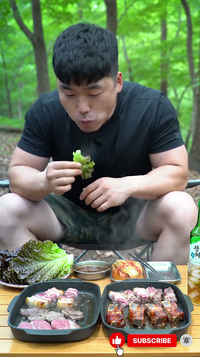 Meat Lover’s Dream – He Devours It All! 🥩🍗👨